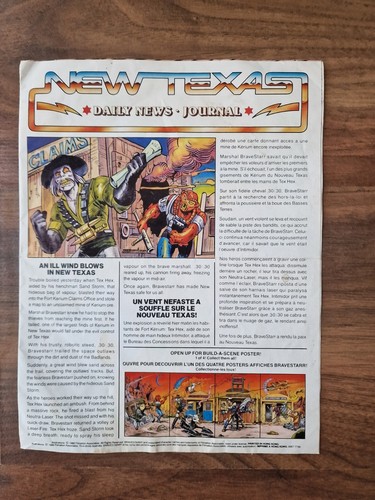 Affiche daily news bravestarr - affiche,