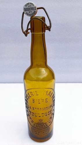 Bouteille bière vide - bouteille,