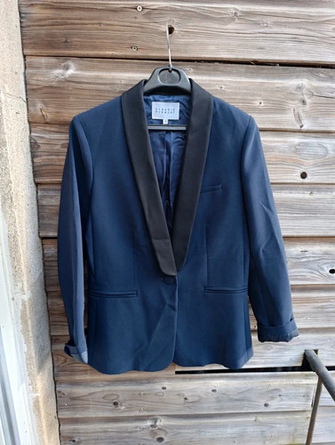 Veste blazer longue - veste,