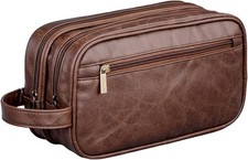 Trousse de Toilette Homme Imperméable Organisateurs de Toilettes Multifonction