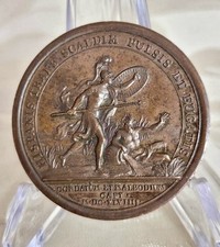 Médaille En Bronze Frappé