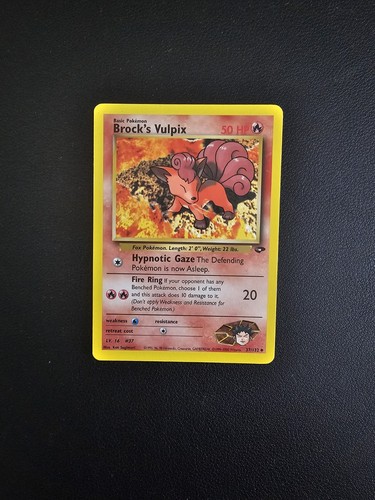Brock vulpix 132 gym - 37/132,