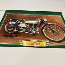 Terrot 125 LCP 1934 fiche carte moto passion collection Atlas