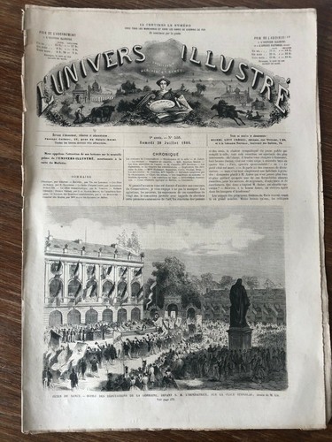 Univers illustre année 1866 - illustre,