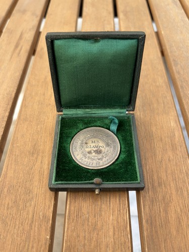 Médaille argent société - médaille,