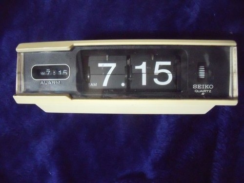 Seiko qn407 flip clock - seiko, battery