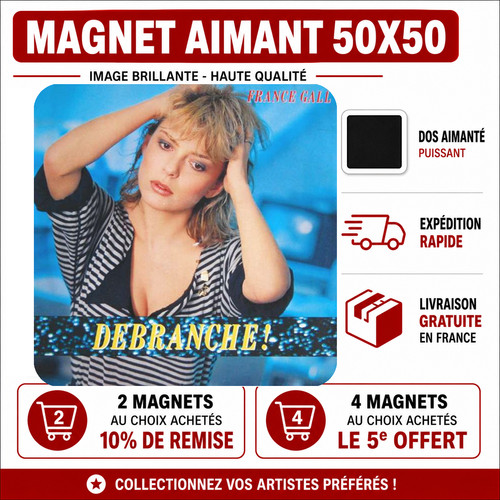 Magnet france gall debranche - magnet,