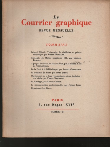 Courrier graphique 2 - le,