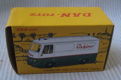 Dan toys 107 fourgon peugeot - toys, :
