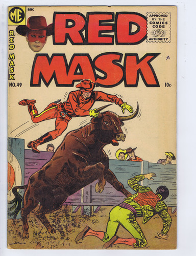 Red mask magazine - mask, #49