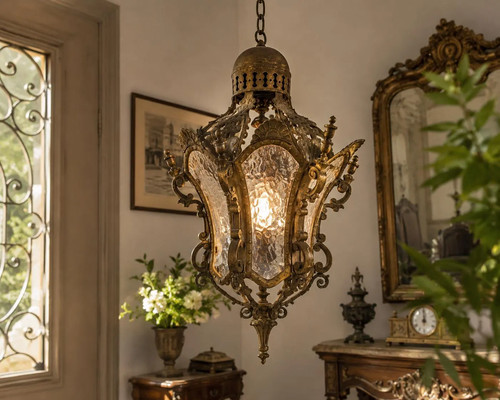 Grande lanterne suspendue - grande,