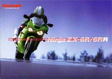 KAWASAKI ZX6-R ZX-6RR Ninja 2004 Publicité Brochure Dépliant Advert Moto #0233#