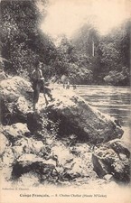 Congo Brazzaville - The Chollet waterfalls on the upper river N'Goko - Publ. A.