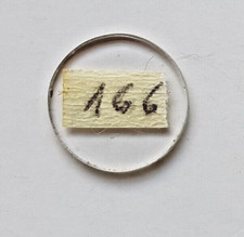 Verre minéral montre plat diamètre 166