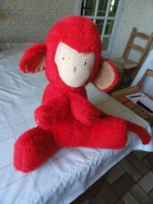 Peluche vintage singe garnie