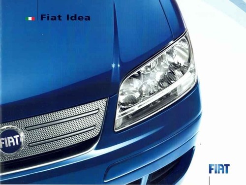 Catalogue brochure fiat idea - catalogue,