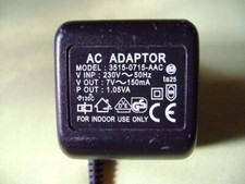 Adaptateur secteur 7V 150mA CA 3515-0715-AAC  (A13)