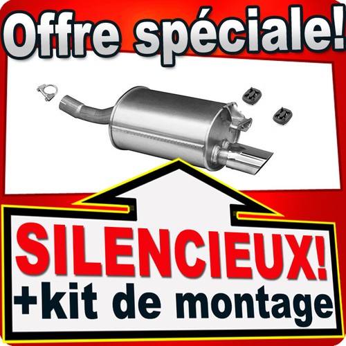 Silencieux arriere pour - arriere,