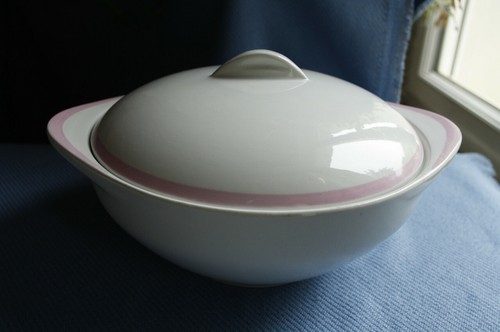 Soupière ancienne faïence - en,