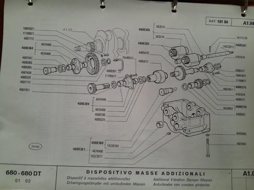 Tracteur fiat 680 - fiat,