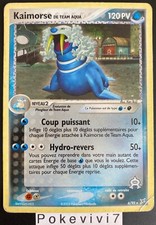 Carte Pokemon KAIMORSE 6/95 Holo Bloc EX Team Aqua VS Team Magma FR