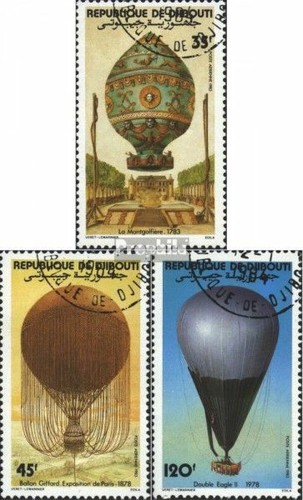 Djibouti 358 360 oblitéré - djibouti, 358-360