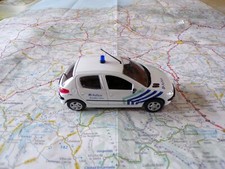 PEUGEOT 206 Police Bruxelles Belgique NOREV 1/43 série Police et Gendarmerie