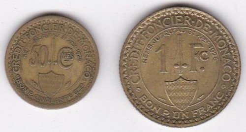 Monaco bon pour 50 centimes - monaco,