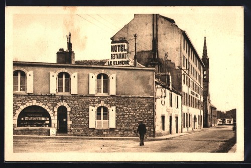 Cpa bénodet rue - cpa, principale