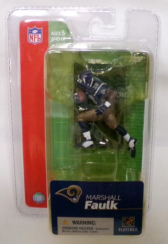 Marshall faulk mcfarlane nfl - marshall,