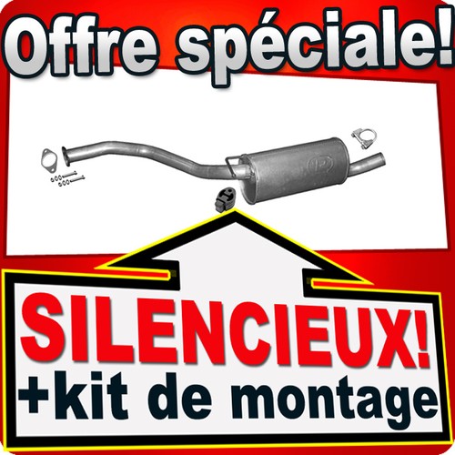 Silencieux intermédiaire pour - silencieux,