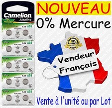 Battery/Piles bouton AG5 LR48 LR754 393 2 10 20 50 AG3 AG10 AG13 - Liv. Gratuite