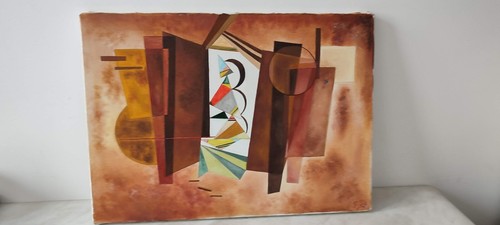 Huile toile tableau - /toile, moderne