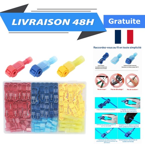 Joyelec 140pcs connecteurs - 140pcs, de