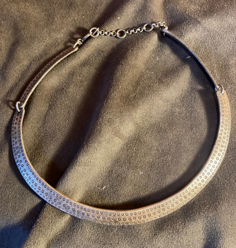 Collier ras cou argent - de,