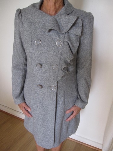 Manteau trench court femme