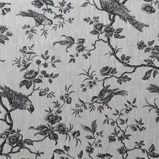 Toile de lin Mésanges