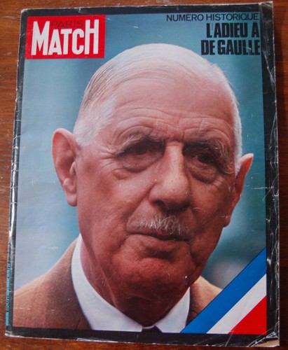 Adieu de gaulle - de, paris