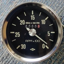 COMPTEUR HORAIRE TRACTOMÈTRE AST AUTHENTIQUE. HOURMETER. RATIO 1:2 CUENTAHORA...