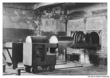 CAR-ADZP4-0235-POLOGNE - interrieur du crématoire i fonctionnant entre 1940-1