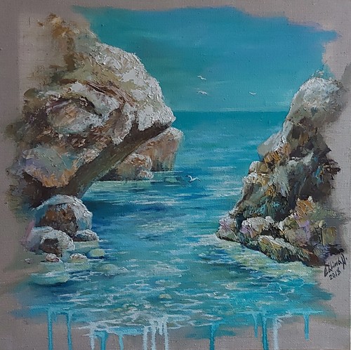Tableau peinture moderne - , huile