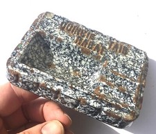 ANCIEN CENDRIER ÉMAILLÉ QUINC IE TAIB RABAT ROSIÈRES BOURGES ENAMEL ASHTRAY