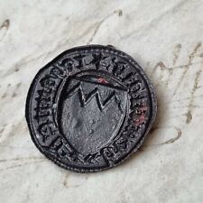 Matrice Sceau Ancien Cachet Armoiries A Déterminer Sigillographie 