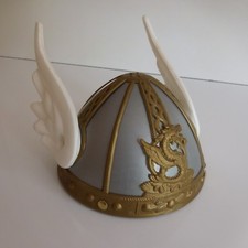 Casque Gaulois Astérix RENAM ARZANO made in ITALY jouet carnaval design XXe PN