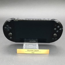 【Très bon】Sony PS Vita PCH-2000 Noir Modèle Wi-Fi Console uniquement #Net...