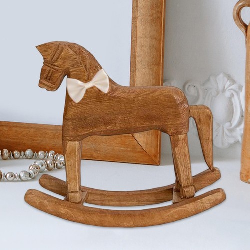 Cheval bascule bois - cheval, en