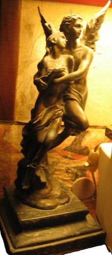 Statue archange saint - l,