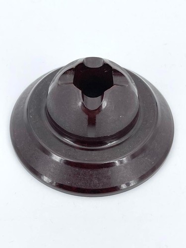 Encrier bakelite marron - en,
