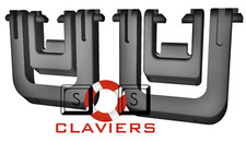 Pieds de remplacement pour clavier Logitech Ergo K860