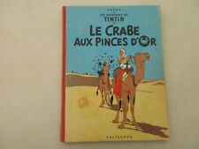 TINTIN LE CRABE AUX PINCES D'OR BE/TBE EDITION B29 1960